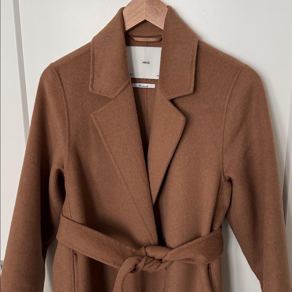 Mango Belted Handmade Coat - Picture 6 of 9